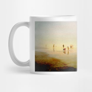 Ten People Enjoying The Beach Mug